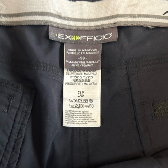 Exofficio Black Hiking Pant - Picture 6 of 8